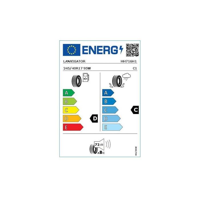 Neumático para Coche Lanvigator CATCHPOWER 245/40ZR17 1 Neumático para Coche Lanvigator CATCHPOWER 245/40ZR17 1
