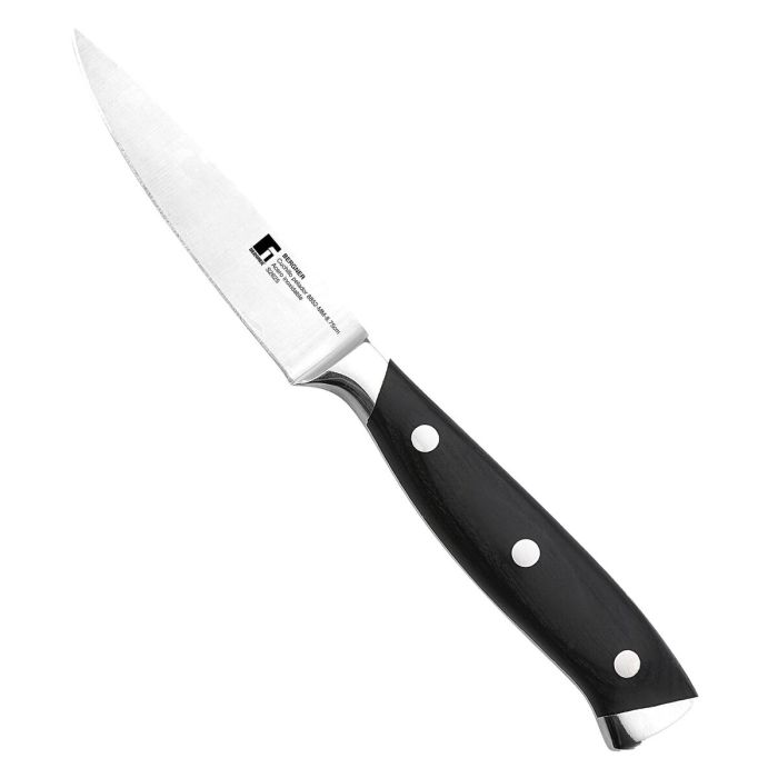 Cuchillo Pelador Masterpro BGMP-4307 Negro Acero Inoxidable Acero inoxidable/Madera 8,75 cm 1