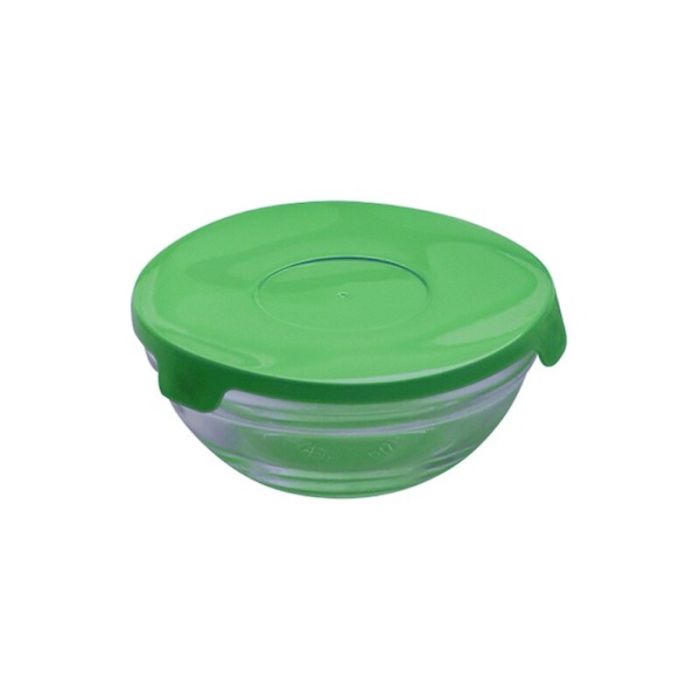 Set de Fiambreras Renberg Verde Vidrio Cristal (5 pcs) 6 Set de Fiambreras Renberg Verde Vidrio Cristal (5 pcs) 6
