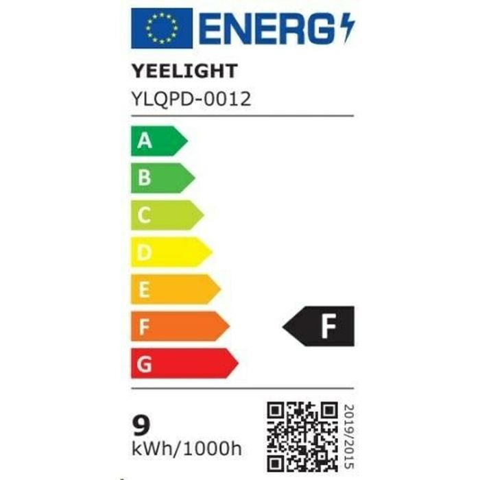 Bombilla Inteligente Yeelight YLQPD-0012-4pc Blanco F 9 W E27 806 lm (2700 K) (6500 K) 1 Bombilla Inteligente Yeelight YLQPD-0012-4pc Blanco F 9 W E27 806 lm (2700 K) (6500 K) 1