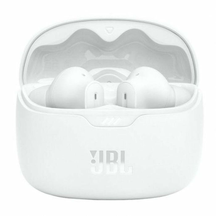 Auriculares con Micrófono JBL TUNE BEAM WHITE Blanco 5