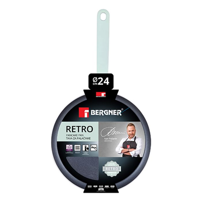 Crepera Bergner Verde 24 cm 8