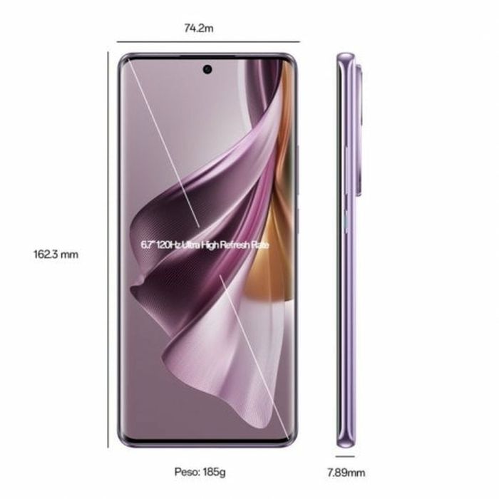 Smartphone Oppo Snapdragon 778G 12 GB RAM Púrpura 7