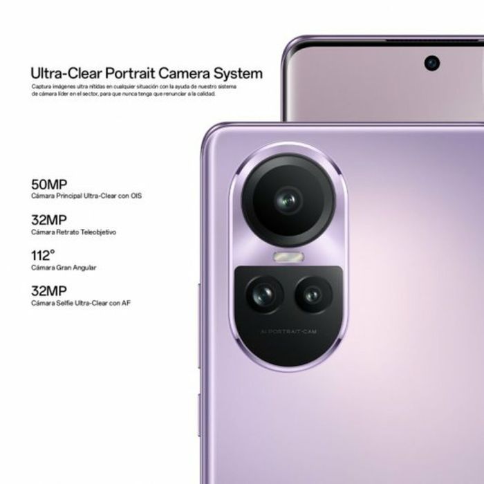 Smartphone Oppo Snapdragon 778G 12 GB RAM Púrpura 5