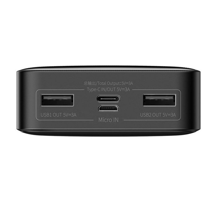 Power Bank Baseus Bipow Negro 20000 mAh 1 Power Bank Baseus Bipow Negro 20000 mAh 1