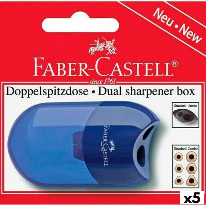 Sacapuntas Faber-Castell (5 Unidades) Sacapuntas Faber-Castell (5 Unidades)