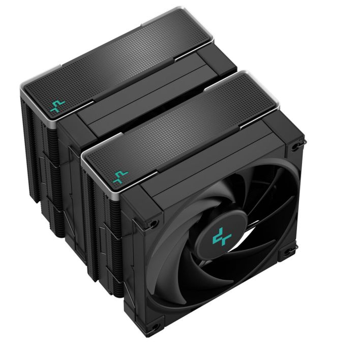 DEEPCOOL AK620 Zero Dark (Negro) - Disipador de CPU - 2x120 mm