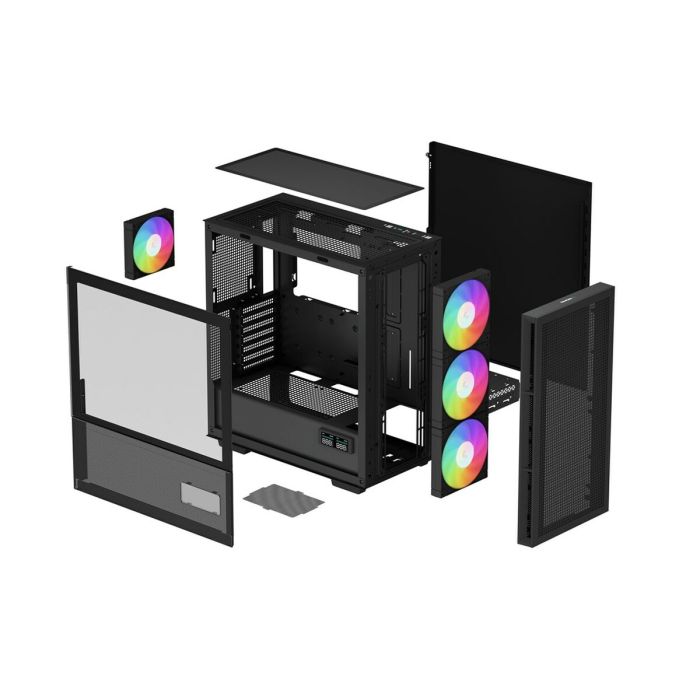 Caja Semitorre ATX DEEPCOOL CH560 DIGITAL Negro Multicolor 6