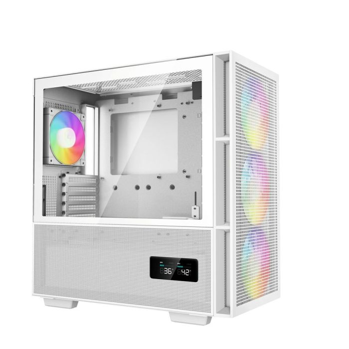 Caja Semitorre ATX DEEPCOOL CH560 DIGITAL WH Blanco Multicolor 12