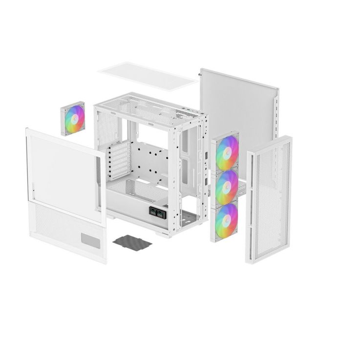 Caja Semitorre ATX DEEPCOOL CH560 DIGITAL WH Blanco Multicolor 4