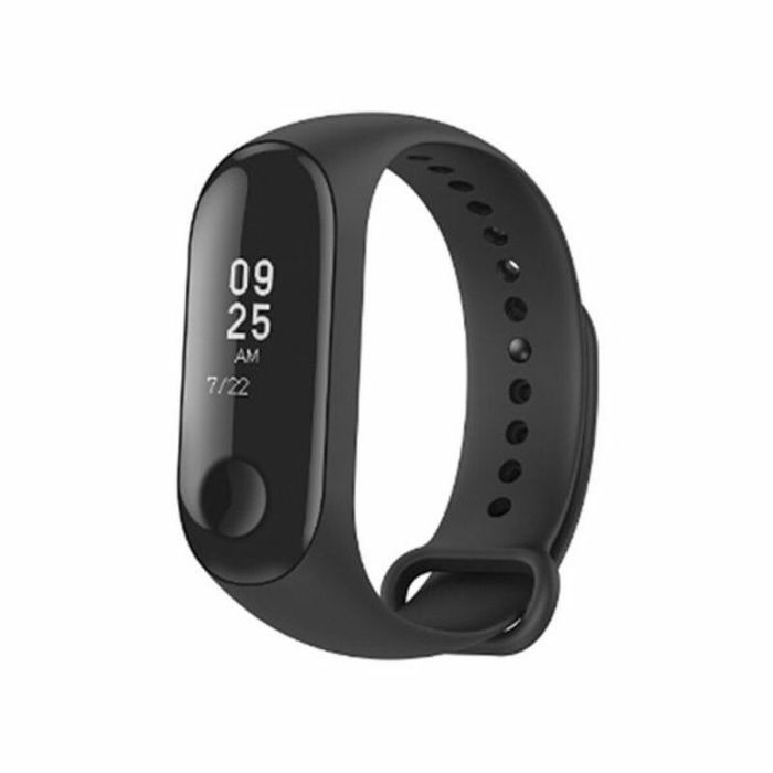 PULSERA CUANTIFICADORA XIAOMI MI BAND 3 NEGRO - PANTALLA 1.9CM - BAT 110MAH - BT 4.2 - FRECUENCIA CARDIACA - RESISTENTE AL AGUA
