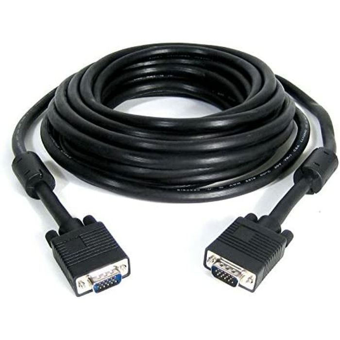 Cable VGA IC-81200-4C Negro 20 m 2 Cable VGA IC-81200-4C Negro 20 m 2
