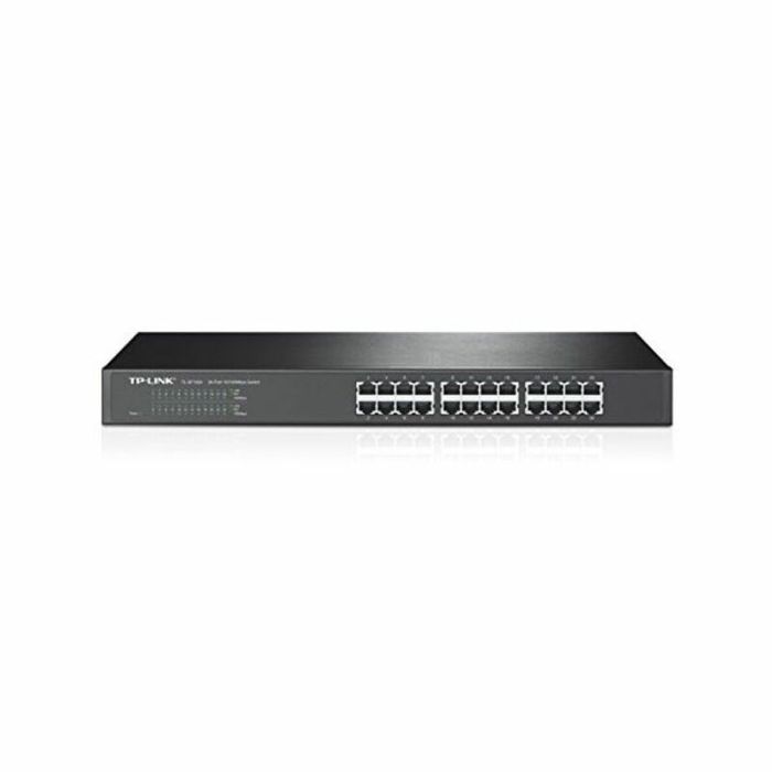 TP-LINK TL-SF1024 No administrado Fast Ethernet (10/100) Negro