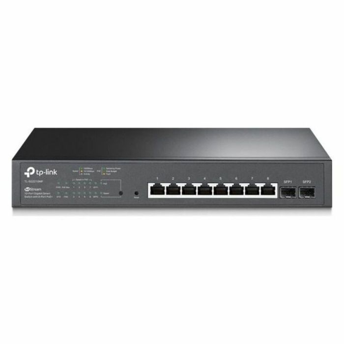 Switch TP-Link Omada Smart Gigabit JetStream TL-SG2210MP 10 Puertos/ RJ-45 10/100/1000 PoE/ SFP