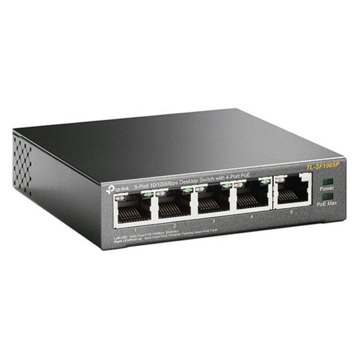 Switch de Sobremesa TP-Link TL-SF1005P PoE LAN 10/100 Metal 1
