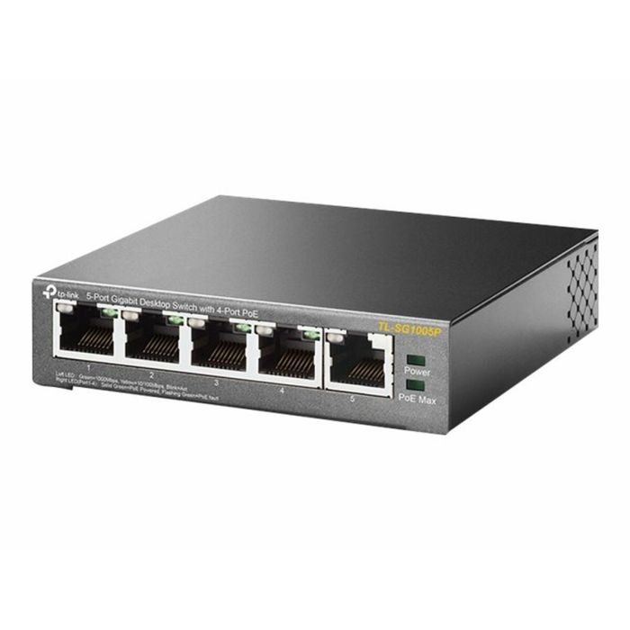 Switch TP-Link TL-SG1005P 5 Puertos/ RJ-45 10/100/1000 PoE