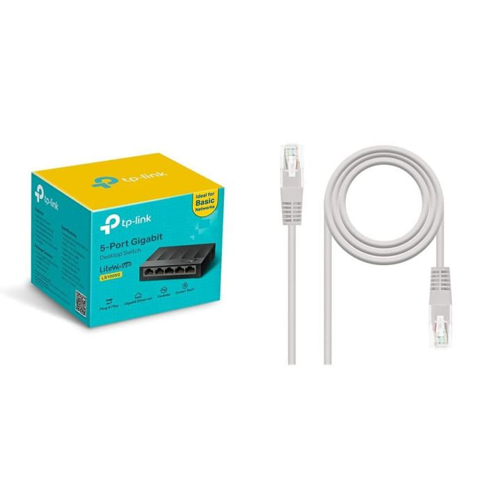 Switch TP-Link LS1005G 5 Puertos/ RJ-45 10/100/1000