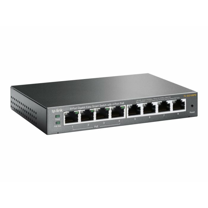 Switch de Sobremesa TP-Link TL-SG108PE Gris 1