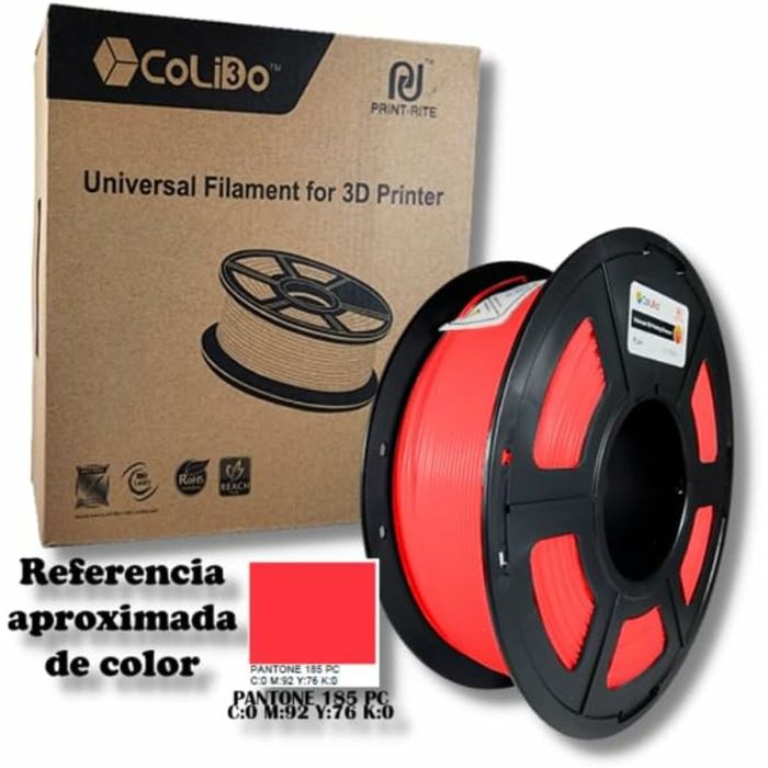 Bobina de Filamento CoLiDo Rojo Ø 1,75 mm 5