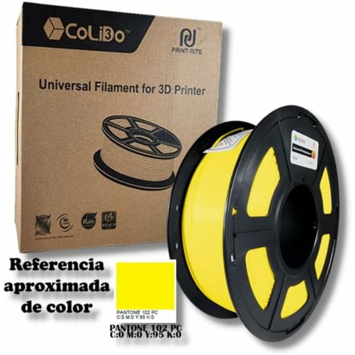 Bobina de Filamento CoLiDo Amarillo 1 kg 1,75 mm 5