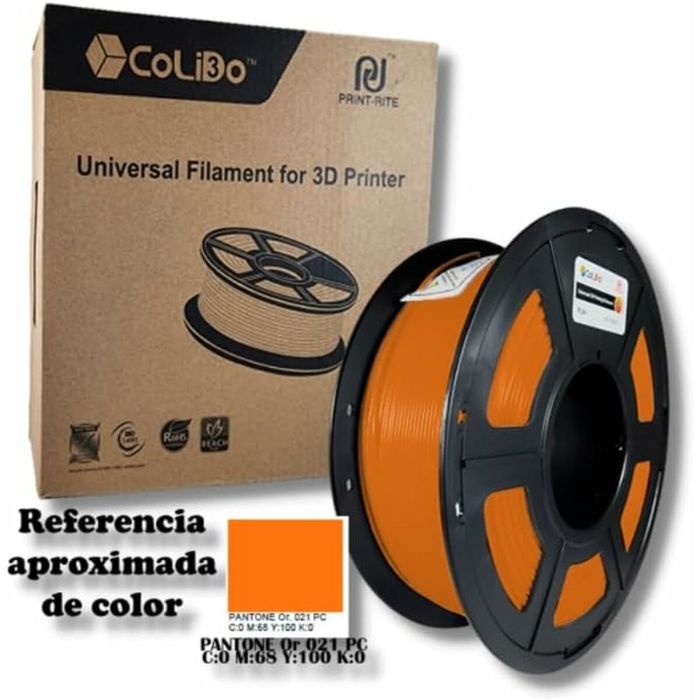 Bobina de Filamento CoLiDo COL3D-LCD164O Naranja 5