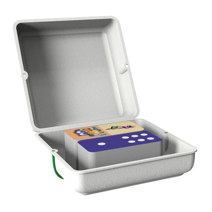 Mieredu Juego de Viaje Dominó ME116 3