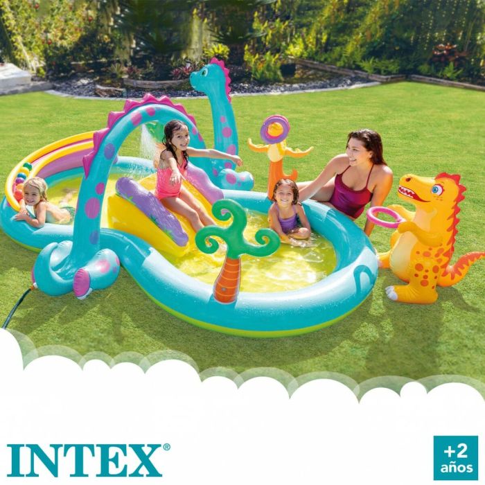 Piscina Hinchable para Niños Intex   Dinosaurios Parque de juegos 302 x 112 x 229 cm 280 L 5