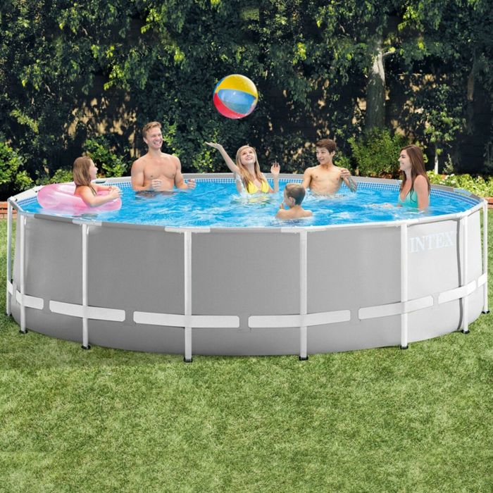 Piscina Desmontable Intex 26726GN 457 x 122 x 457 cm 5