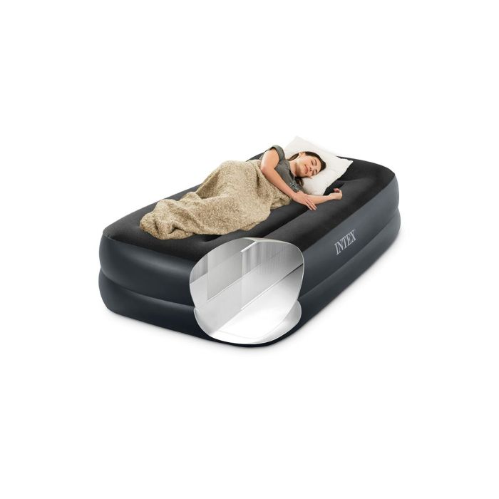 Colchón Hinchable Intex Dura-Beam Basic Twin 99 x 42 x 191 cm 4 Colchón Hinchable Intex Dura-Beam Basic Twin 99 x 42 x 191 cm 4