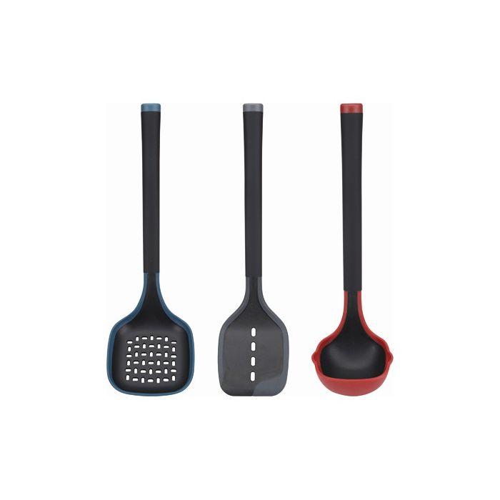 Juego de Utensilios de Cocina Infinity Chefs Essence Silicona Nylon (3 Piezas) (3 pcs) 4 Juego de Utensilios de Cocina Infinity Chefs Essence Silicona Nylon (3 Piezas) (3 pcs) 4