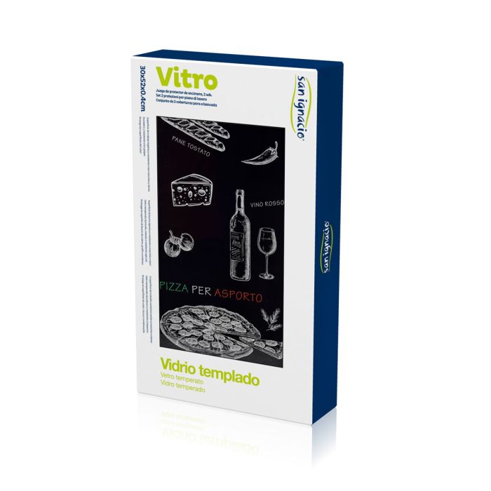 Set 2 Protectores de Vitrocerámica de Vidrio SAN IGNACIO