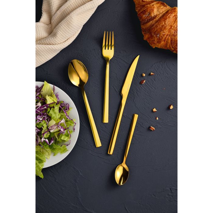 Cubertería Bergner Sofia Oro Acero Inoxidable (24 pcs) 9 Cubertería Bergner Sofia Oro Acero Inoxidable (24 pcs) 9