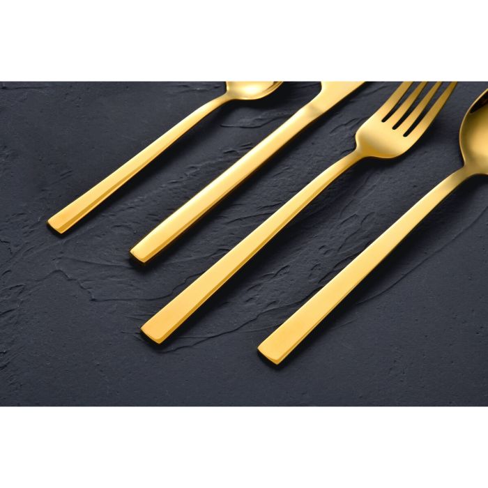 Cubertería Bergner Sofia Oro Acero Inoxidable (24 pcs) 8 Cubertería Bergner Sofia Oro Acero Inoxidable (24 pcs) 8