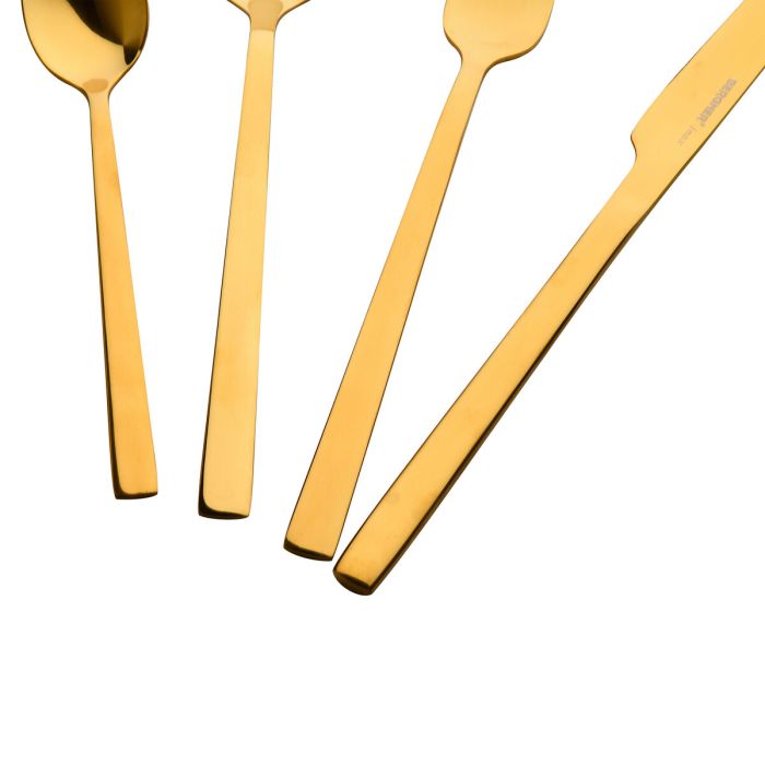 Cubertería Bergner Sofia Oro Acero Inoxidable (24 pcs) 5 Cubertería Bergner Sofia Oro Acero Inoxidable (24 pcs) 5
