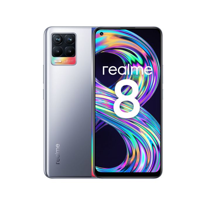 Smartphone Realme 8 4GB 64GB Negro Plateado 4 GB RAM Octa Core 6,4" 64 GB 6,4"