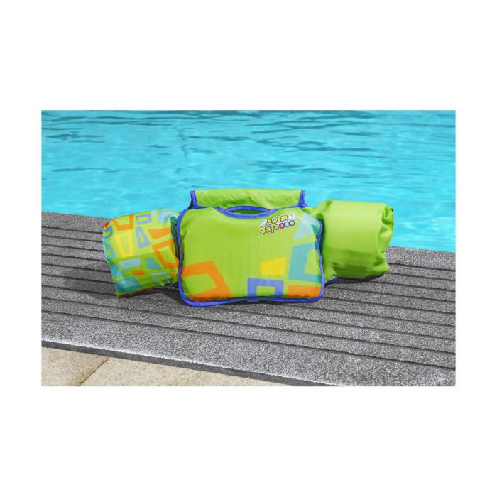 Chaleco Hinchable para Piscina Aquastar Swim Safe 19-30 kg 13