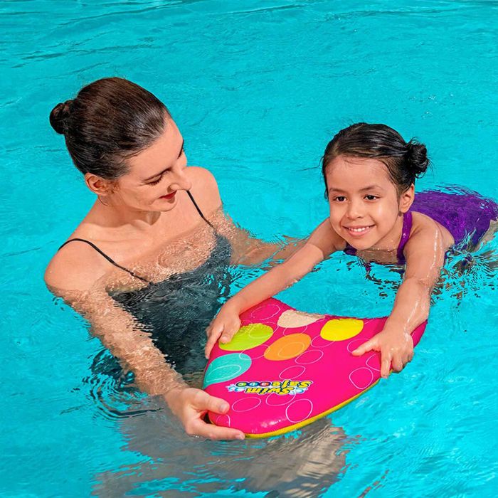 Bestway Tabla Natacion Estampada Infantil Color Surtido 42x32x3,5 cm +3 a 6 Años Playa y Piscina 32155 2