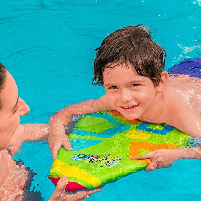 Bestway Tabla Natacion Estampada Infantil Color Surtido 42x32x3,5 cm +3 a 6 Años Playa y Piscina 32155 1