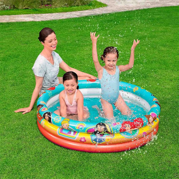 Piscina Hinchable para Niños Bestway Princesas Disney 122 x 30 cm 1