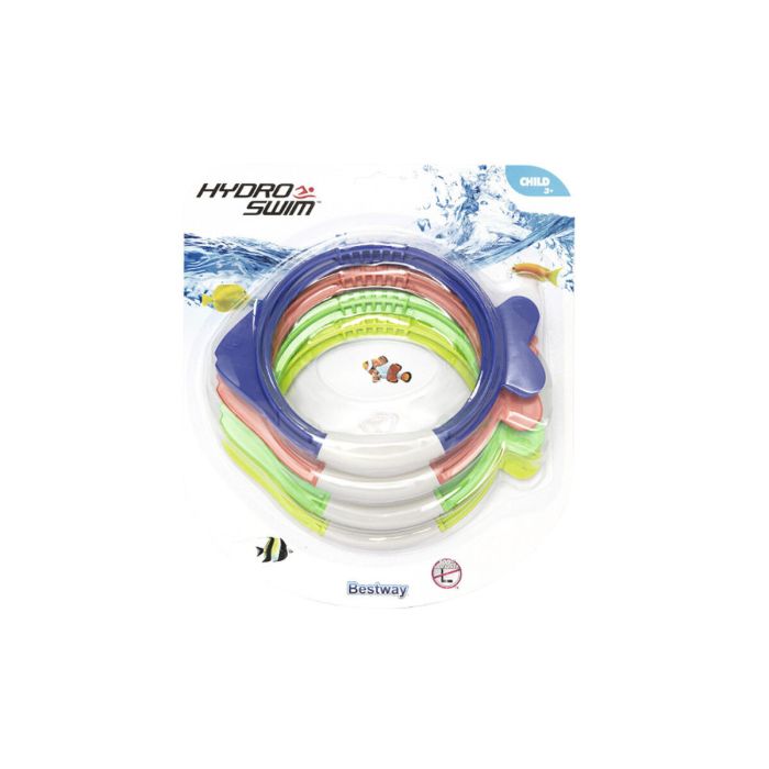 Bestway Set Snorkel Junior Valvula de Purga 37-41 +7 Años Playa y Piscina 25046 1