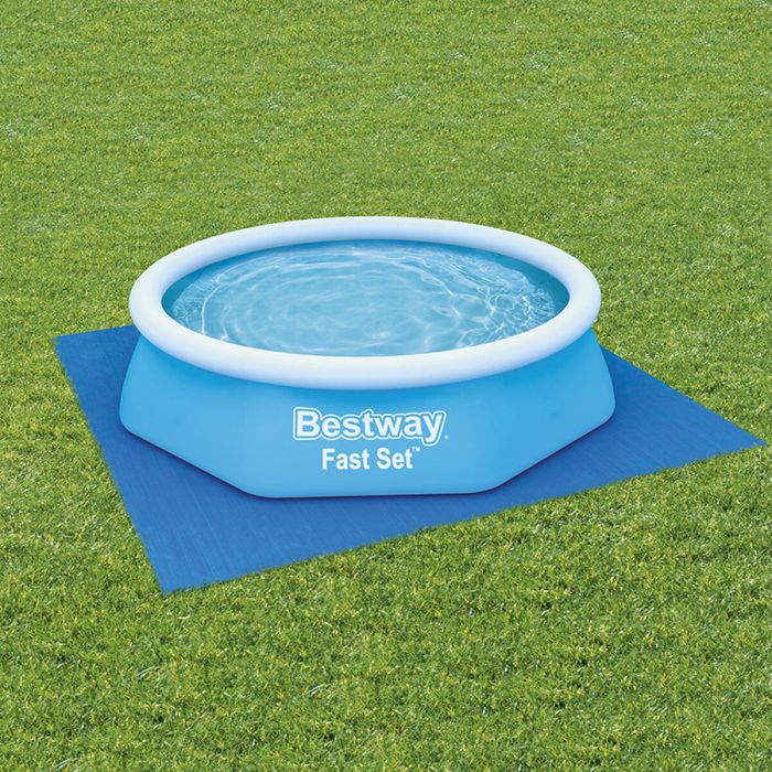 Suelo protector para piscinas desmontables Bestway 335 x 335 cm (1 unidad) 1