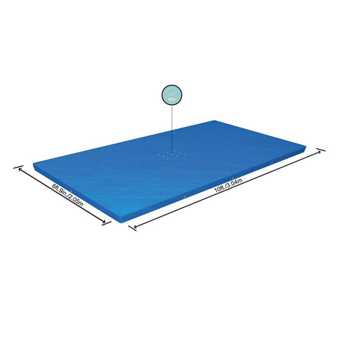 Cubrepiscinas Bestway Azul 300 x 201 x 66 cm 2