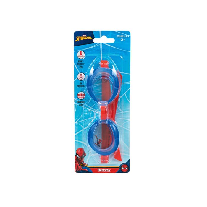 Gafas de Natación para Niños Bestway Spiderman Azul 3 Gafas de Natación para Niños Bestway Spiderman Azul 3