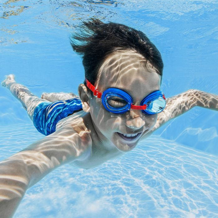 Gafas de Natación para Niños Bestway Spiderman Azul 1