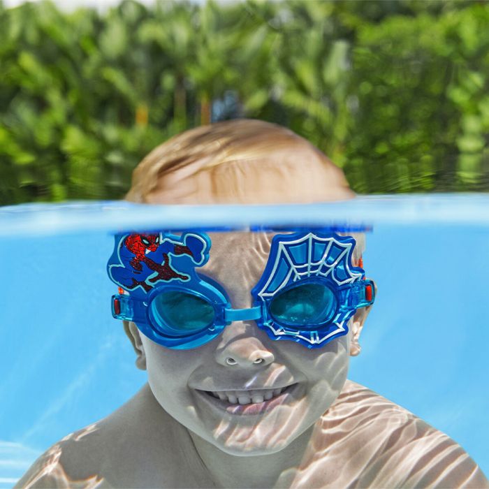 Gafas de Natación para Niños Bestway Spiderman Azul 1