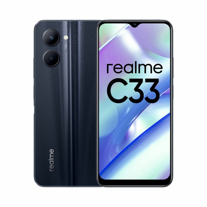 Smartphone Realme Realme C33 Negro 4 GB RAM Octa Core Unisoc 6,5" 1 TB 128 GB