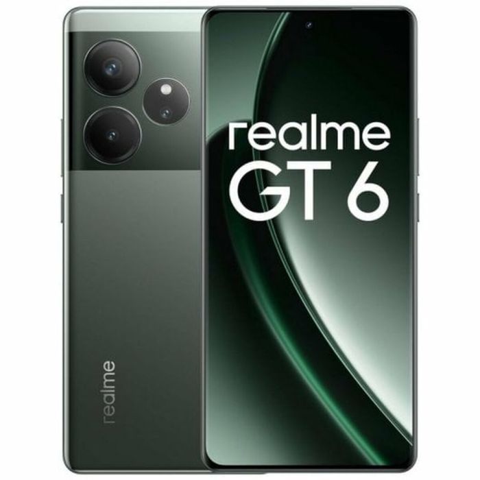 Smartphone Realme GT6 16GB/ 512GB/ 6.78"/ 5G/ Verde Resplandor