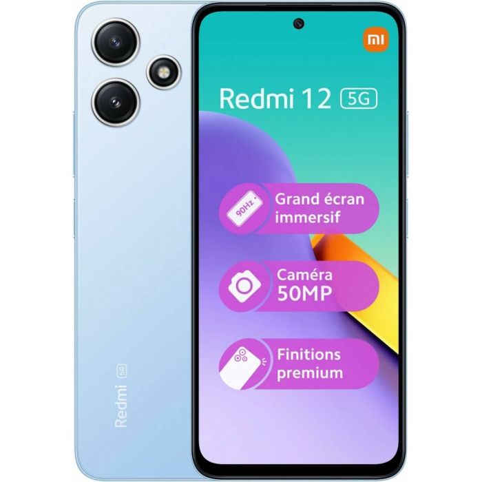 Smartphone Xiaomi Redmi 12 5G 6,7 Octa Core 4 GB RAM 128 GB Azul 