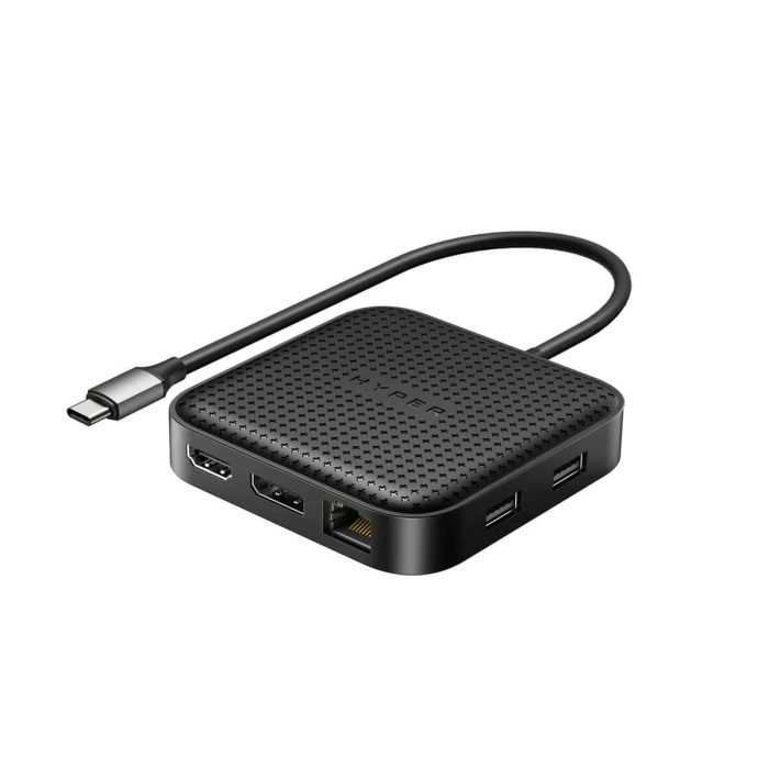 Hub USB Hyper HD583-GL Negro 100 W 3