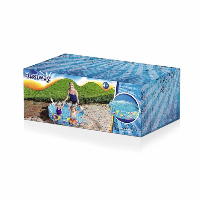 Piscina Hinchable para Niños Junior Knows 25 x 121 x 121 cm 2